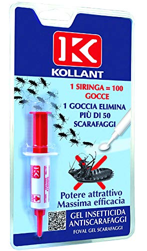 INSETTICIDA KOLLANT SIRINGA FOVAL-GEL SCARAFAGGI - Pet Shop Luna