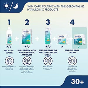 Gerovital H3 - Hyaluronic C, Intensive Anti Wrinkle cream (night care) - Pet Shop Luna