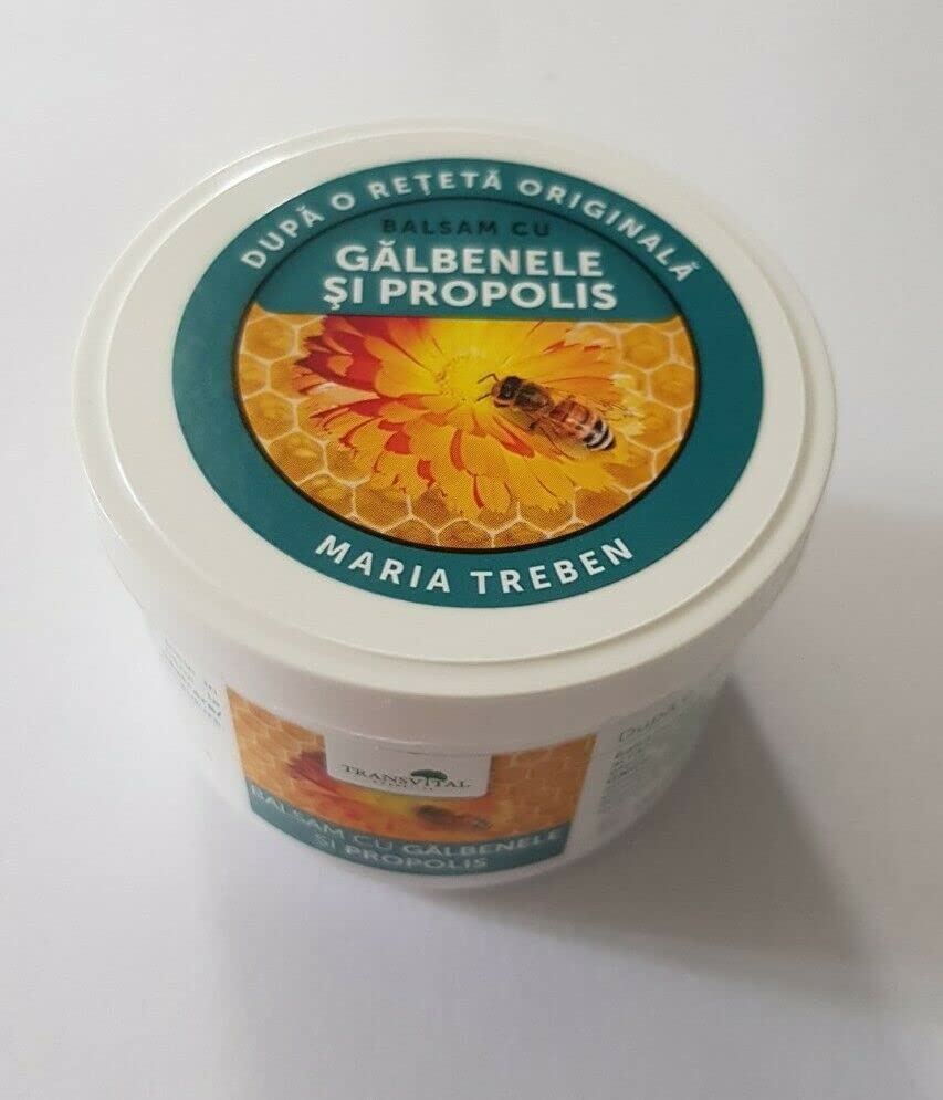 Calendula Maria Treben - Balsamo alla propoli, 150 ml, 100% naturale - Pet Shop Luna