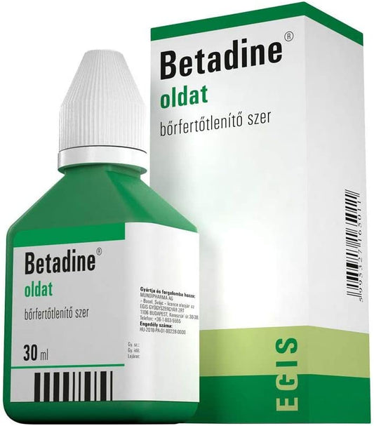 EGIS - Betadine 100mg/ml - 30ml - Pet Shop Luna