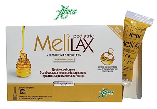 Aboca Melilax Pediatric 6 Micro Enemas for Infants and Children by Aboca - Pet Shop Luna