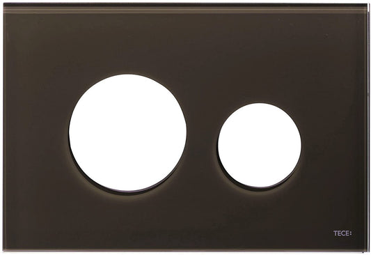 Tece WC Flush Plate Faceplate No 9240678 9240678 Coffee Glass - Pet Shop Luna