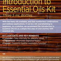 doTERRA Essential Oils Introductory Kit (Limone, Menta Piperita & Lavanda) 5ml - Pet Shop Luna