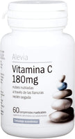 Vitamin C – 180 mg – 60 Chewable Tablets – for a 2 Month Supply of Vitamin C – High Purity Ingredients – Quality Guaranteed by Alevia Spain - Pet Shop Luna
