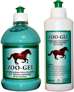 balmul Zoo Gel - Warming-Cooling Gel for Horses Camphor: antirheumatic, antifebril, antineural, Anti-inflammatory - Pet Shop Luna