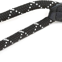 Julius-K9 IDC Retriever Leash with Training Collar, 12 mm x 1.2 m, Fluorescent Black - Pet Shop Luna