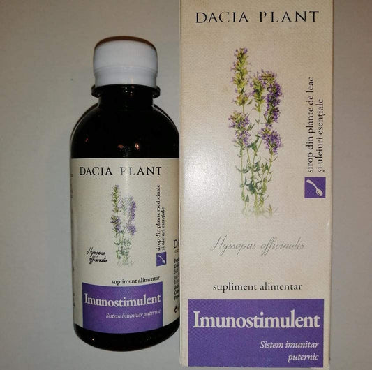 Imunostimulent/ Hysopus Oficinalis / 200 ml sciroppo di erbe e oli essenziali - Pet Shop Luna