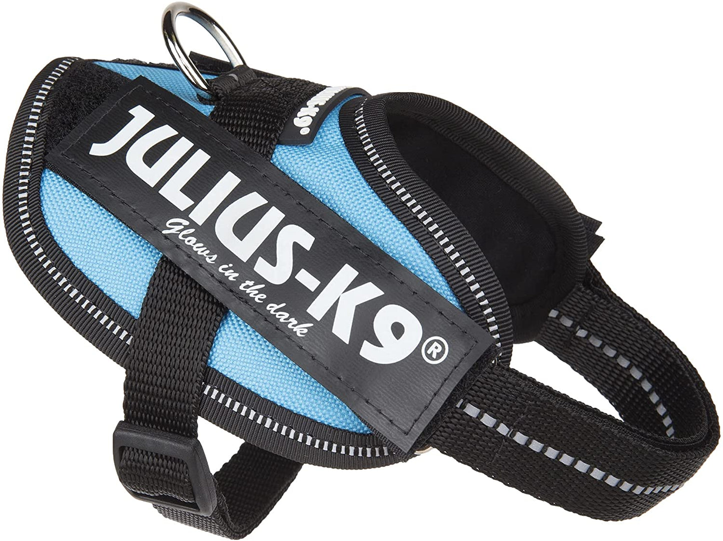 Julius-K9, 16IDC-AM-B1, IDC Powerharness, dog harness, Size: 2XL/3XS/Baby 1, Aquamarine - Pet Shop Luna