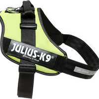 JULIUS-K9, 16IDC-NE-4, IDC-Powerharness, Size: 4, Neon Green - Pet Shop Luna