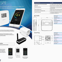 Salus Controls RT310iSPE Termostato Digitale per Ambienti Smart Home, Funzionamento a Batteria - Pet Shop Luna