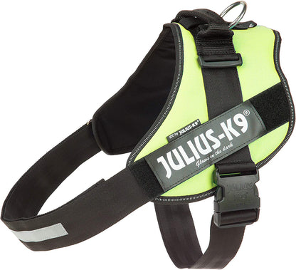 JULIUS-K9, 16IDC-NE-4, IDC-Powerharness, Size: 4, Neon Green - Pet Shop Luna