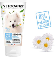 Vetocanis White or Clear Coat Shampoo for Dogs, 0.308 kg - Pet Shop Luna
