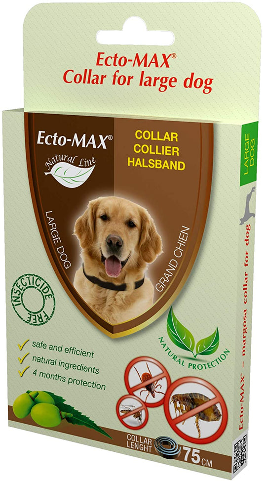 Ecto-MAX Tick & Flea Dog Collar 75 cm - Pet Shop Luna