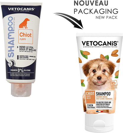 Vetocanis Plant Extracts Soft Shampoo for Puppy, 0.308 kg - Pet Shop Luna