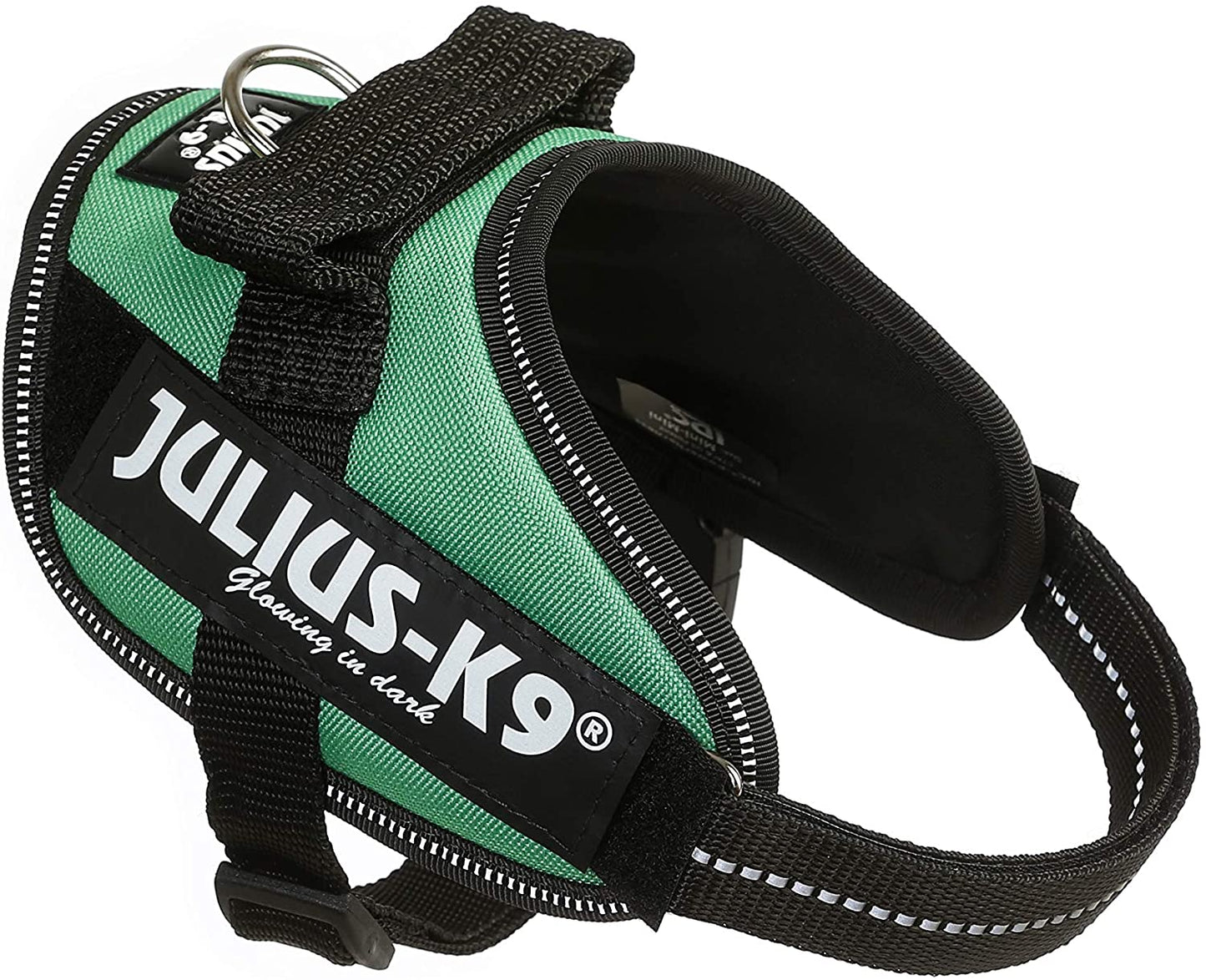 Julius-K9, 16IDC-GG-MM, IDC Powerharness, dog harness, Size: Mini-Mini, Grass Green - Pet Shop Luna