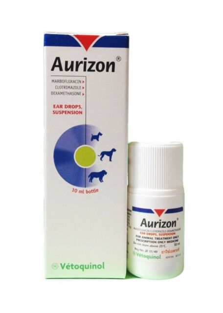 Aurizon ear drops for dogs 10ml / gocce auricolari per cani - Pet Shop Luna