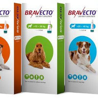 Bravecto Spot-On Solution for Dogs (Single Dose) / Pipetta antiparassitaria per cani - Pet Shop Luna