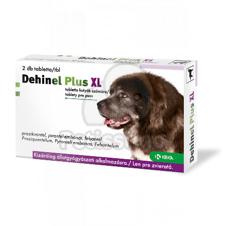 DEHINEL PLUS XL 2 tablets - dewormer for large dogs - Pet Shop Luna
