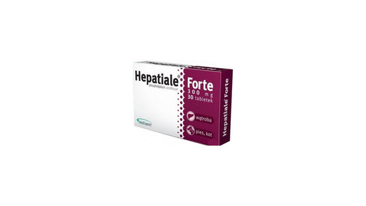 HEPATIALE FORTE 300 MG - 40 TABLETS dogs - Pet Shop Luna