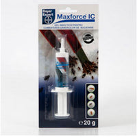 Max Force IC gel 20 g - Gel insetticida a base di imidacloprid 2,15% p / p. Imidacloprid-based insecticide gel 2.15% w / w. - Pet Shop Luna