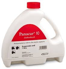 Panacur 10% 1 liter deworming oral solution FENBENDAZOLE sheep cattle horses dogs / Vermifugo orale per cavalli, cani, bovini, ovini - Pet Shop Luna
