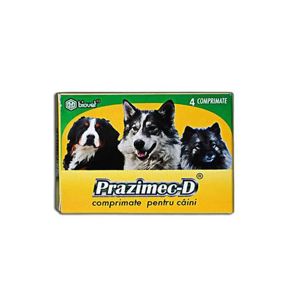 Prazimec 4 cpr Abamectina vermifugo per cani o gatti / dewormer for dogs and cats - Pet Shop Luna