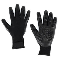 Grooming Glove 1 Pair for Dogs Cats Horses Soft Rubber Hair Remover / Guanti rimuovi pello per cani gatti cavalli - Pet Shop Luna