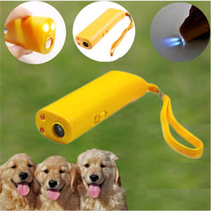 Dog Repeller Anti Barking Stop Bark LED Ultrasonic 3 in 1 Anti Barking Without Battery , anti abbaio per cani - Pet Shop Luna