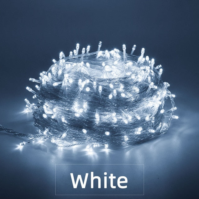 Christmas Lights Led String Fairy Light 8 Modes Christmas Lights For Holiday Lights / Luci di natale - Pet Shop Luna