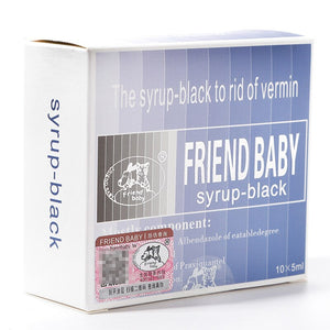 Syrup Black/Red Puppy Puppies Dog Oral Suspension Dewormer 50ml - Pet Shop Luna
