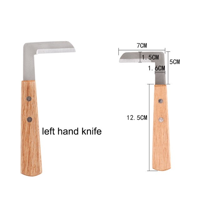 Cutter for Cattle Cow Horses Hoof Goat Sheep Pig, coltelli per cura degli zoccoli bovini ovini caprini cavalli - Pet Shop Luna