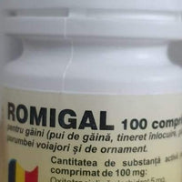 Romigal 100 compress orale, infezioni per pollame, colombe - Pet Shop Luna