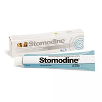 Stomodine Gel 30 ml Stomodine Gel is an antiseptic and anti-inflammatory gel for preventing and combating gum disease in dogs and cats. - Pet Shop Luna